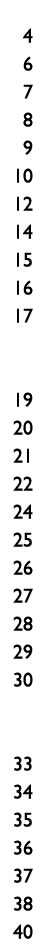  4 6 7 8 9 10 12 14 15 16 17  19 20 21 22 24 25 26 27 28 29 30  33 34 35 36 37 38 40 
